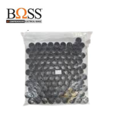 Socket Conduit 20 mm, Boss (Hitam)